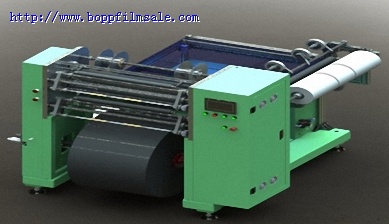 Thermal transfer ribbons slitting machine