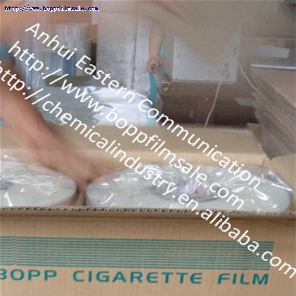 BOPP cigarette tobacco wrapping film