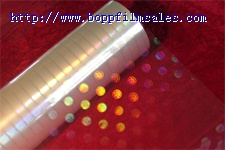BOPP laser holographic film